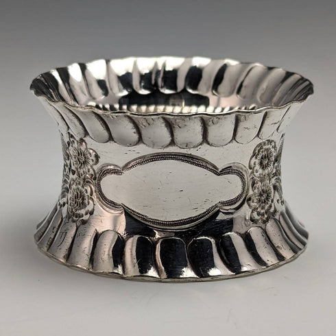 Set of 6 British Vintage Silver Plated Napkin Rings